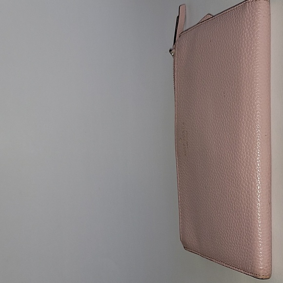 KATE SPADE BIFOLD DOUBLE TOP ZIP CLOSURE WALLET IN DUSTY ROSE - Picture 12 of 14